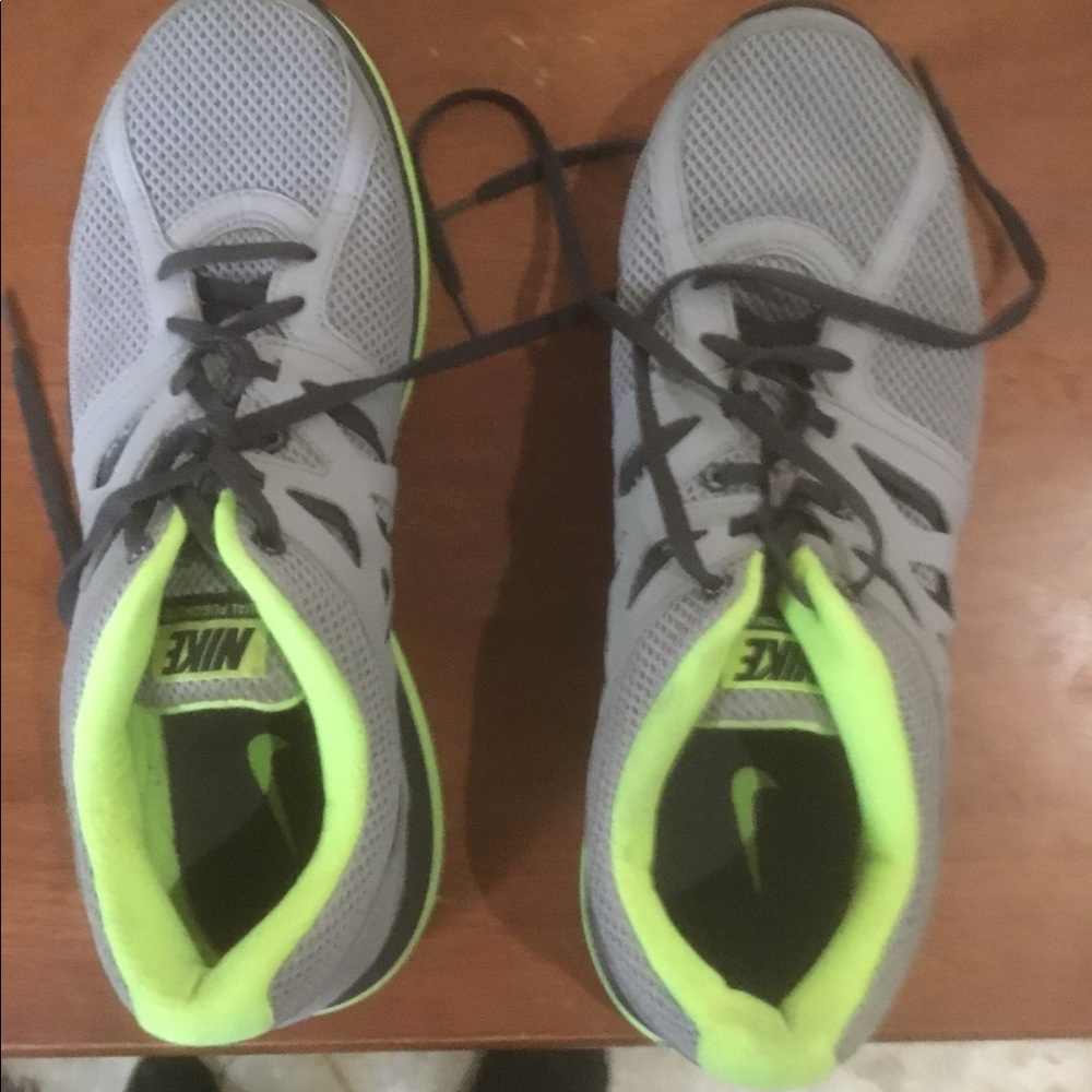 Nike Lunarlon Run Neon Green/Gray